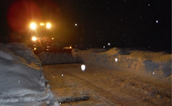 除雪作業